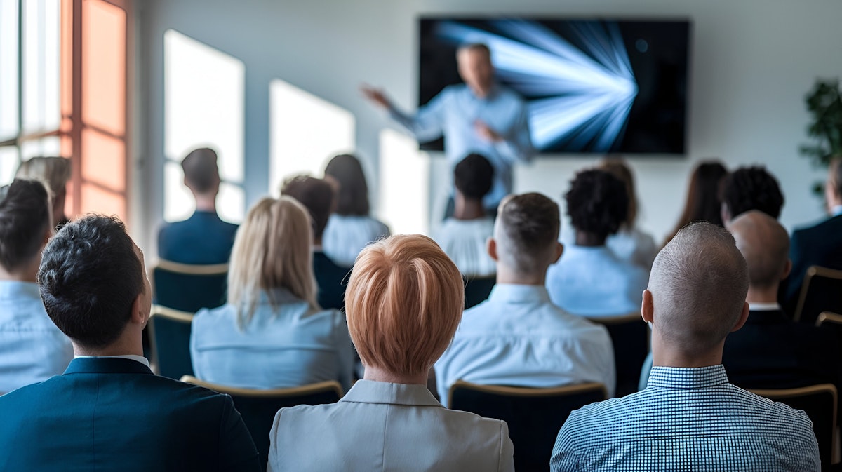 people in conference